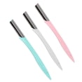 thumbnail image 2 of Loewten Rasoir à Sourcils, 3 Pcs Tondeuse à Sourcils pour Femmes Lame en Acier Inoxydable Rasoir à Poils du Visage Modelage des Sourcils, 2 of 8