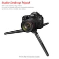 thumbnail image 2 of KINGJOY Portable Mini Tripod Stabilizer Stable Aluminium Alloy Desktop Tabletop Three-leg Stand Holder Support Base with 1/4 Inch Screw for GoPro Cameras DSLR Camcorder for Stabilizers of, 2 of 7