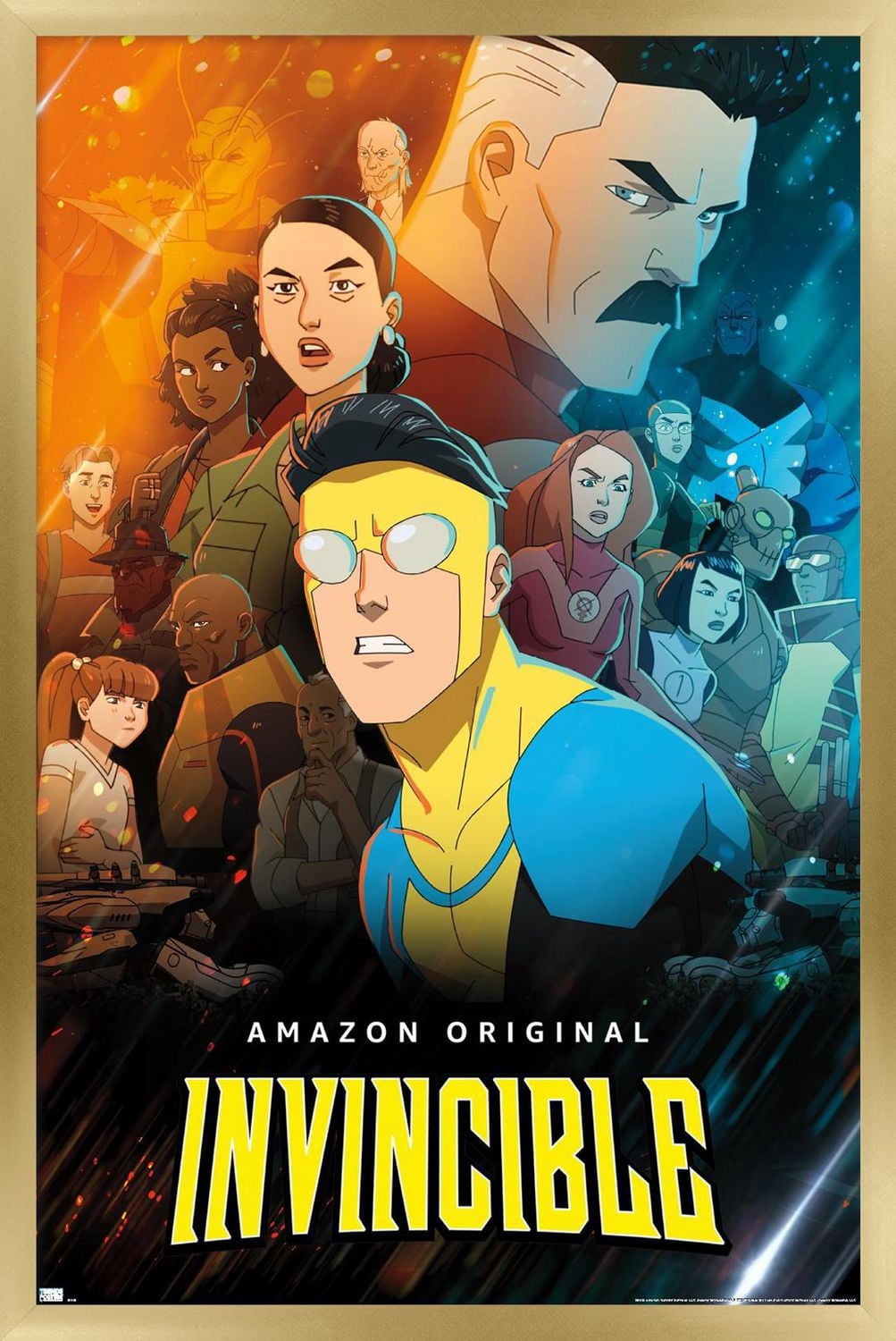 Invincible - Group One Sheet Wall Poster