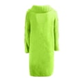 thumbnail image 5 of AherBiu Plus Size Cardigan for Women Trendy Cable Knit Long Cardigans Button down Open Front Winter Coat, 5 of 5