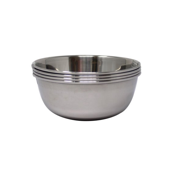 Mainstays Stainless steel, 4 - Pack Bowls