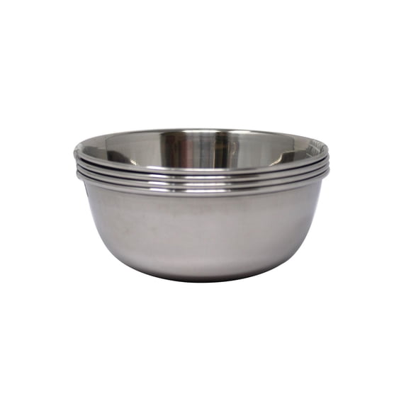 Mainstays Stainless steel, 4 - Pack Bowls