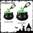 thumbnail image 3 of AKEGAMN Clearance! Halloween Decorations Indoor Cauldron Halloween Decor With Floating Bottles And Diffuser Skeleton Cauldron With Floating Bottles And Fog Maker 10ml Halloween Decorations Indoor Ca, 3 of 9