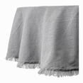 thumbnail image 3 of Thyme & Table 70" Round Tablecloth, Gray Lurex, 3 of 4