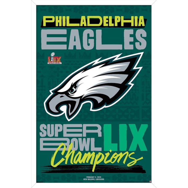 Logo de l'équipe NFL Philadelphia Eagles - Super Bowl LIX