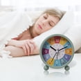 thumbnail image 2 of Children's Alarm Clock, Analogue Alarm Clock, No Ticking, Learning Alarm Clock, Children's Quartz Alarm Clock, 2 of 3