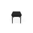thumbnail image 5 of Lenox Steel Reception Waiting Room Healthcare 3-Seat Bench / Black Steel / Black, 5 of 5