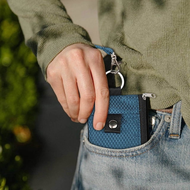 Secure Travel Wallet with RFID Blocking Technology for Organized Passport Credit Cards and Documents