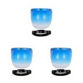 thumbnail image 3 of Decodeary Visors Materials For Clear Easy To Carry Vintage Gradient Blue Black 3Set, 3 of 6