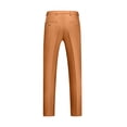 thumbnail image 3 of AherBiu Mens Dress Pants Pantalon Habillé pour Homme Taille Extensible devant Plat Grande Taille Coupe Ajustée Pantalon Extensible Classique Confortable, 3 of 3