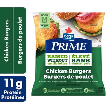 Burgers de poulet panés Prime 700 g