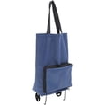 thumbnail image 1 of Panier d'Achats avec Roue Sac de Chariot d'Épicerie Pliant Pochette de Sac d'Épicerie, 1 of 9