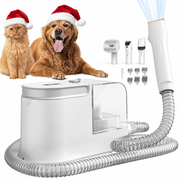 ONSON Trousse d'Aspirateur de Toilettage pour Animaux, Aspiration Puissante 10 kPa – Solution Professionnelle de Toilettage à Domicile pour Poils de Chien