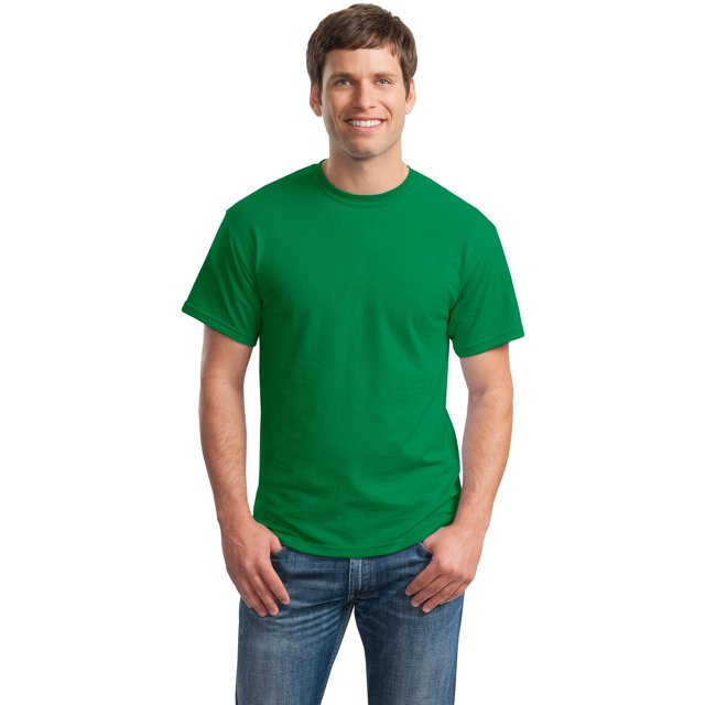 Gildan T-Shirt pour Hommes à Manches Courtes DryBlend 50 Coton/50 Polyester - 8000