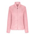 thumbnail image 4 of CEHVOM Femme Mode Manches Longues Confortable Hauts Amples Poche Manteau Long Blouse Liquidation, 4 of 6