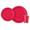 thumbnail image 3 of Unique Industries' Red Round 9" Dinner Plates, 20ct, 3 of 3