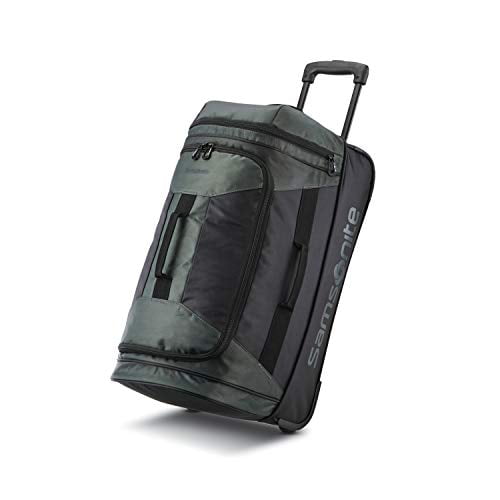 Samsonite Andante 2 Sac de Voyage à Roulettes en Boîte 22, Vert Mousse/noir