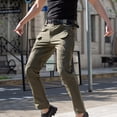 thumbnail image 4 of Cargo Pants for Men with Pockets Mens Assault Pants Multi Pocket Outdoor Sports Pants Cargo Pants Pants Trousers Mens Cargo Pants with Pockets Men Cargo Pants with Pockets, 4 of 4