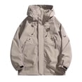 thumbnail image 4 of Pisexur Windbreaker Jacket Men's Spring And Charge Coat Thin Outdoor Mountaineering And Riding Windproof Work Coat Hiking Jacket Men Rain Coat Mens Jacket, 4 of 4