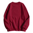 thumbnail image 5 of VBARHMQRT Chandails pour Adolescentes Mode Chandail Chaud pour Femmes Décontracté à Manches Longues Col Rond Chemise Douce Imprimée Chandails d'Hiver Hauts, 5 of 5