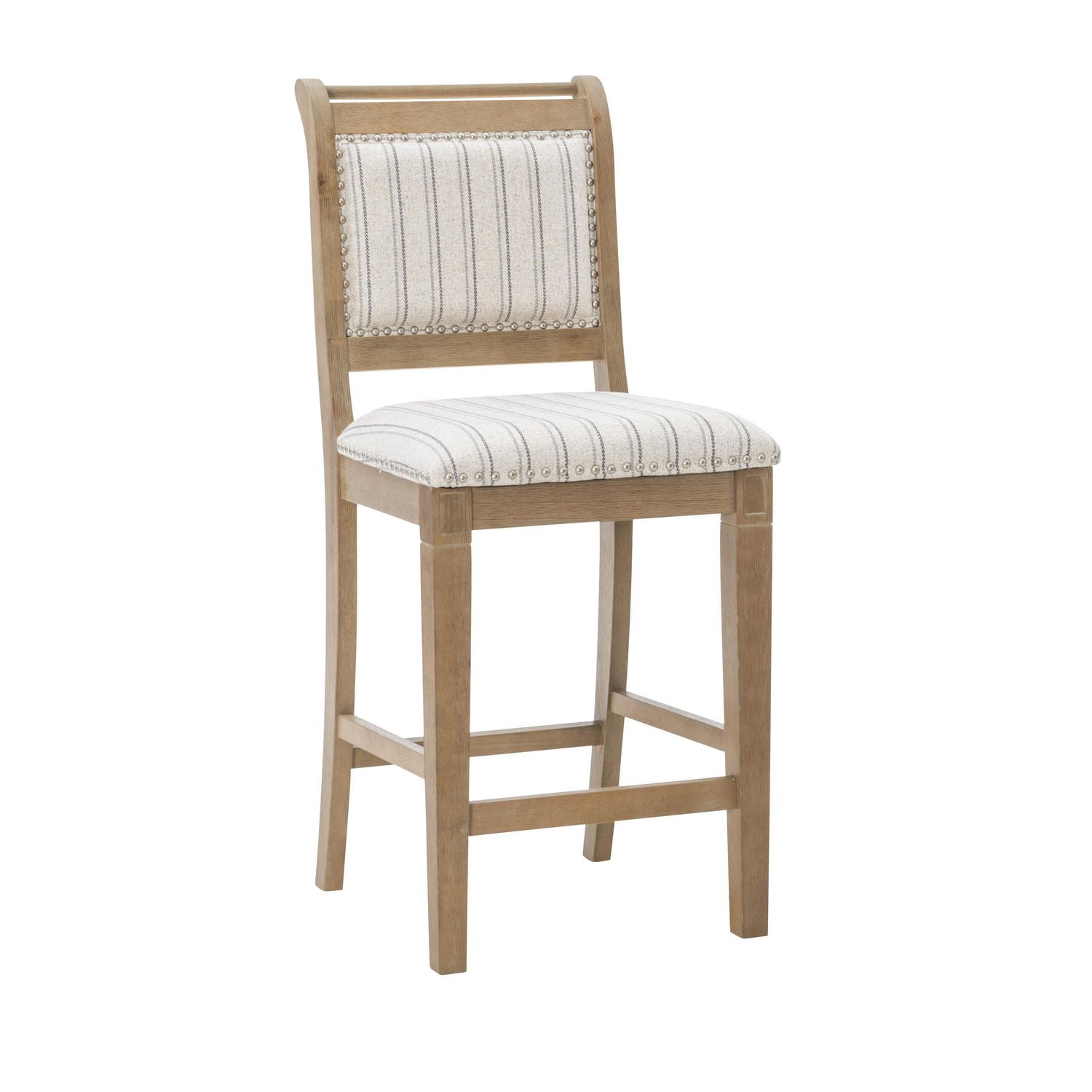 Tabouret de comptoir gris Perle