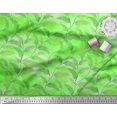 thumbnail image 2 of Soimoi Voile de Coton Vert Tissu Imprimé Feuilles de Pin 1 Yard 42 Pouces de Large, 2 of 3