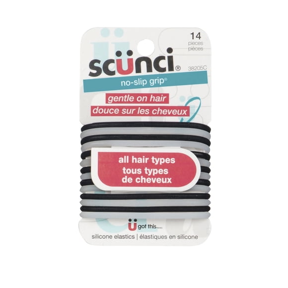 Scünci 14Pk Gel Ponytailers