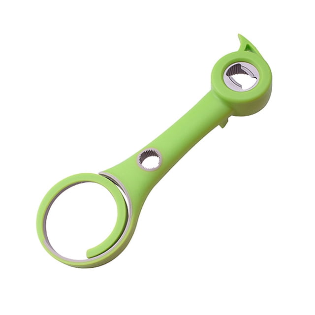 TIMIFIS Bottle Opener Multi-function Bottle Opener Can Opener Beer Cap Opener Screw Bottle Cap Opener Kitchen Gadgets Six In One kitchen gadgets Kitchen Gadgets