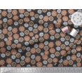 thumbnail image 3 of Soimoi Polyester Crepe Fabric Flower Artistic Decor Fabric Printed Yard 42 Inch Wide, 3 of 3