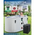 thumbnail image 3 of GloryStar 248 Gallon Ice Bath Tub, Inflatable Cold Plunge with Insulated Lid, Portable and Chiller-Compatible for Athlete Recovery, 3 of 7