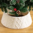 thumbnail image 1 of Christmas Plush Tree Collar for Tree Base - Decorative Apron for Gift Storage, Surrounding Feeling Decoration for Home and Event Venues, 1 of 8