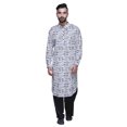 thumbnail image 2 of Atasi Kurta Pathani pour Hommes à Col Classique à Manches Longues Salwar Ensemble de Kurta de Mariage, 2 of 5