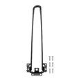 thumbnail image 2 of Foldable Furniture Hairpin Legs Metal Legs Table Furniture Legs DIY Coffee Table 16.5 Inch, 2 of 8