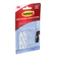 thumbnail image 3 of Command Mini Decorating Clips, Clear, 6 Hooks, 8 Adhesive Strips, 3 of 3