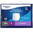 thumbnail image 3 of Equate Overnight Incontinence Underwear, Large, 3 of 3