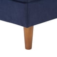 thumbnail image 4 of CorLiving Mulberry Versatile Mid-Century Modern Upholstered Ottoman Foot Rest, 4 of 8