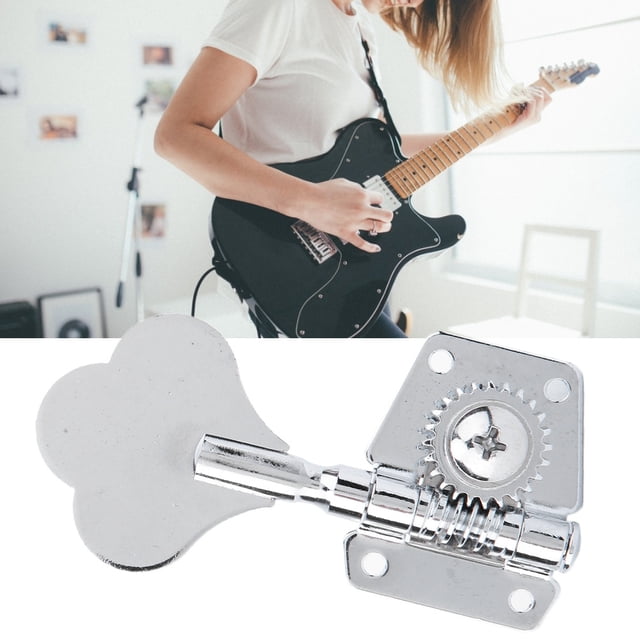 Electric Bass,1pc Silver Steel Vintage Electric Bass Accessories Tuning Tool Power Packed Performance