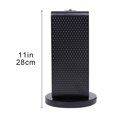 thumbnail image 3 of Virelaxpo 1200W Portable Desktop Heater with Oscillating Function, 3-Speed Options, and Tip-Over Safety for Wide-Angle Heat Distribution, 3 of 9