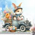 thumbnail image 4 of Easter Stickers for Window Door Stickers Easter Decorations Bunny Stickers with Eggs Decals for Easter Easter Window Clings Decorations for Home Office Classroo, 4 of 6