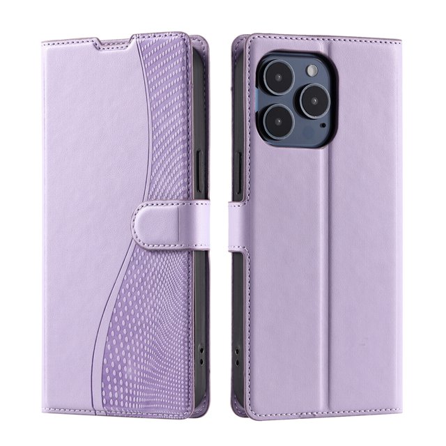 iPhone 16 PRO Case,Wallet Pu Leather Flip Cover Card Holder Magnetic Stand