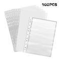 thumbnail image 1 of EEEkit Sheet Protectors, 9 x 12 Inch, Clear, 100 Count, 1 of 6