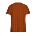 thumbnail image 4 of Womens Scrubs Tops Short Sleeve V-neck Tops Uniform Printed Pockets Blouse Nursing Clearance, 4 of 4