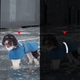 thumbnail image 3 of Dog Raincoat Adjustable Lightweight Poncho Hood Reflective Portable Jacket for Small Medium Large Dogs Puppies Travel Summer Rainy Season, 3 of 3
