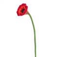 thumbnail image 2 of Set of 2 Fabric Poppy Stem Artificial Flower, 2 of 2