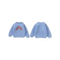 thumbnail image 2 of FOCUSNORM Chandail Tricoté pour Bébé Garçon Fille Sun Embroidery Col Rond Manches Longues Pull pour Automne Hiver, 2 of 9