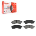 thumbnail image 1 of SIM Rear Semi-Metallic Disc Brake Pads SIM-757 for Car Ford F-350 Super Duty F-250 Excursion, 1 of 8