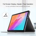 thumbnail image 4 of Étui pour Huawei MatePad T10 9.7 T10s T 10s 10.1 à Rabat avec Support, Couverture pour Honor Pad X8 Lite SE X6 10.1, Étui de Protection pour Tablette, Gris Honor Pad X8 10.1, 4 of 5