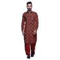 thumbnail image 1 of Atasi Indian PathaniKurtaPajama For Men Party Dress MensKurtaPyjama, 1 of 5