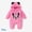 Minnie, variant on Disney Mickey Baby Boys Girls Bodysuits Furry Character Graphic 3D Ears Hooded Romper Gifts Sizes 0/3-18M