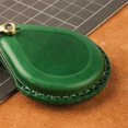 thumbnail image 2 of Decodeary Stylish PU Leather Key Cover for Motorcycle Boyfriend Black Green 1Set, 2 of 6
